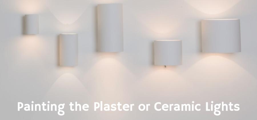 Plaster in deals wall lights